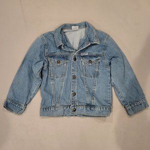 Vintage Jean Jacket - Youth Size L - by Guess